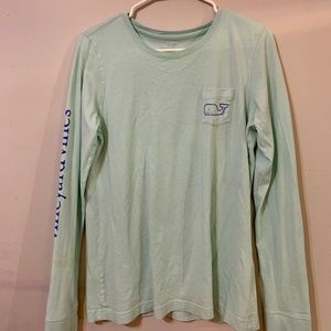 Vineyard Vines Vintage Whale Graphic Pocket Tee
